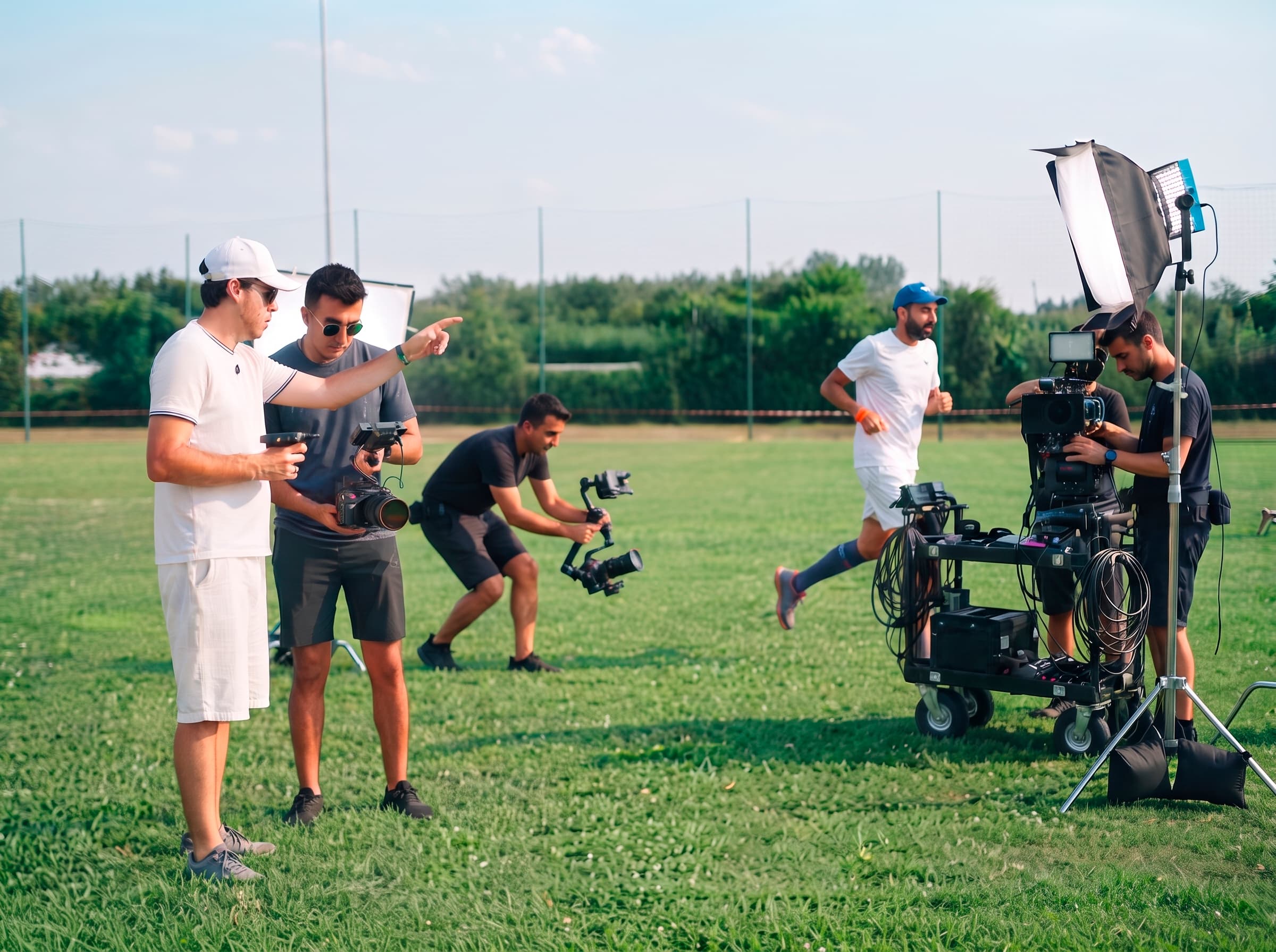 Session de production haut de gamme Filmakers · tournage à Angers